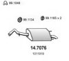 FORD 1011919 End Silencer